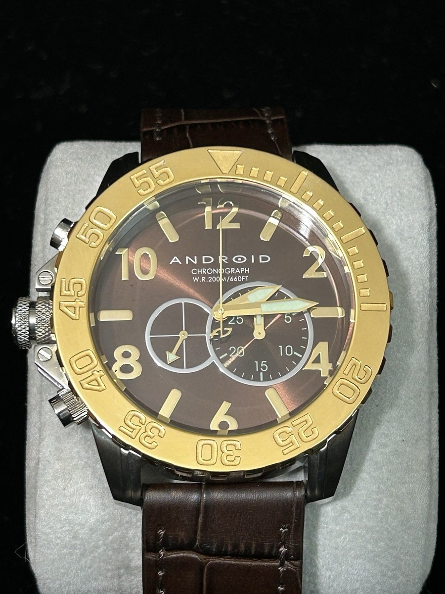 Android Lefty Men's Watch Divemaster AD642 Chrono | eBay