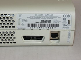 Microsoft Xbox 360 MSK-XBOX360RF01 Video Game Console Grey USB HDMI Untested