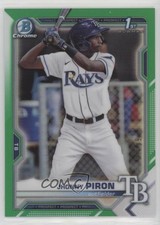 2021 Bowman Chrome Prospects Green Refractor 56/99 Jhonny Piron #BCP-239 n1u