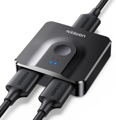 UGREEN HDMI 2.0 Switch 4K@60Hz Bidirektional HDMI Switch Splitter 1 in 2 Out/2