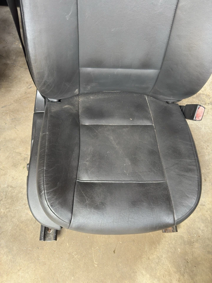 BMW 330CI 330Ci E46 cupé pasajero asiento eléctrico cuero negro se adapta 01-06 Foto 2 de 4