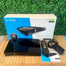 TiVO Bolt Vox 500GB with Voice Remote TCD849500V Streaming Live TV Netflix