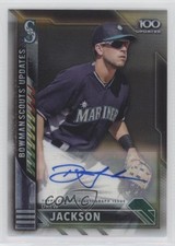 2016 Bowman Chrome Scout's Top 100 Updates 19/199 Drew Jackson #BSU-DJ Auto 1w6