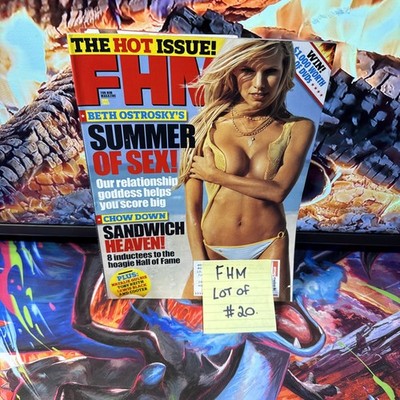 Lot of 27 FHM Magazine Mixed Years/ READ | eBay