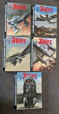 5x Der Adler Dokumentation Luftwaffe im Zweiten Weltkrieg Wehrmacht Luftkampf