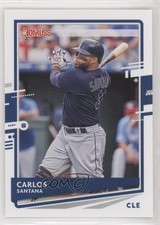 2020 Panini Donruss Carlos Santana #186 04yz