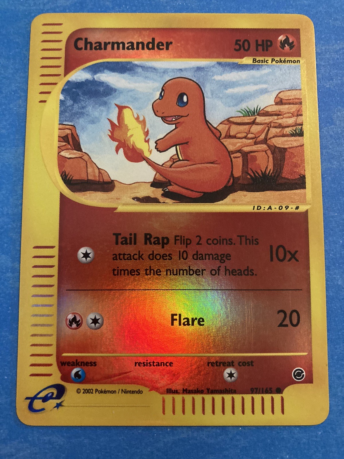 Charmander 97/165 Pokémon Expedition Reverse Holo MP 