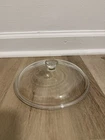 Vintage Pyrex 623C Replacement Lid 8" Round Clear Glass Casserole Dish Cover
