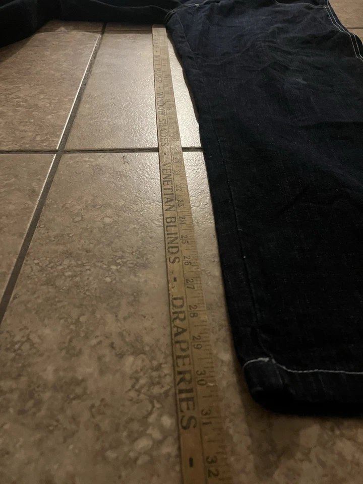 Y2K 2000s Hip Hop Embroidered 5ive Jungle & Co Jeans Men's Size 38 - Image 4 of 4