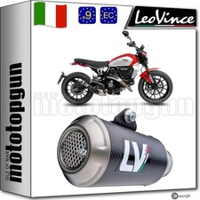 LEOVINCE SCARICO OMOLOGATO LV-10 CARBONIO DUCATI SCRAMBLER 800 ICON 2023 23