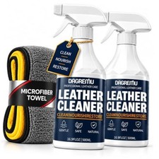 Car Leather Cleaner  Conditioner 33.8 Oz - Leather Care Cleaning Kit