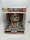 Funko Pop Star Wars Queen Amidala On The Throne 705 DAMAGED BOX See Pics