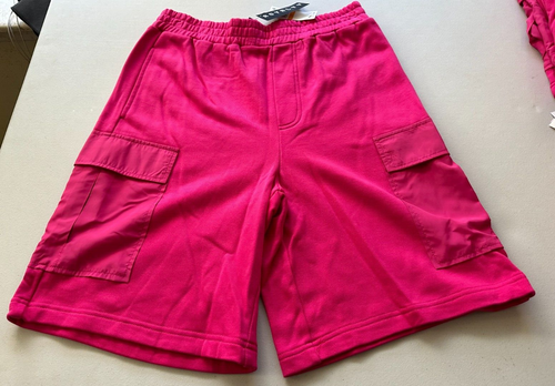 Royalty by Maluma Herren Relaxed-Fit Mixed-Media 9-1/2 Utility Shorts Fuchsia-2XL - Bild 5 von 13