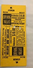 Vtg. HELOISE & ABELARD Opening Night TICKET STUB Orchestra Seat Atkinson Theatre
