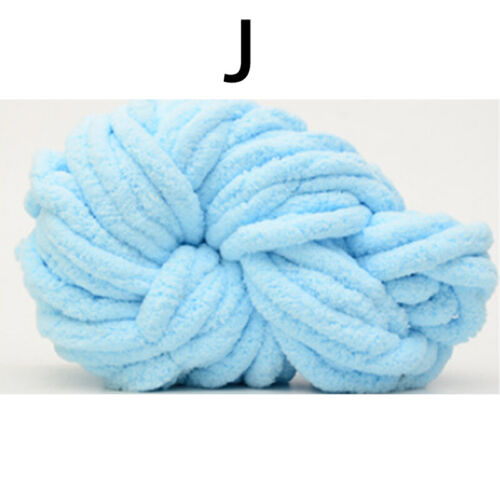 250g Thick Chenille Chunky Yarn Super Bulky Knitting Throw Soft Blanket LOT - Picture 25 of 37