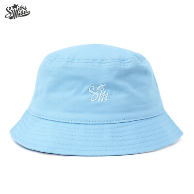 Smith & Miller Mütze Bucket Hat Sonnen Hut Villariva Hellblau Unisex Neu