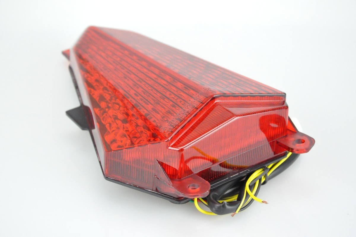 Bright2wheels LED Tail Light With Integrated Turn Signals For Yamaha YZF R6 2006-2007 - White Lens - View #9