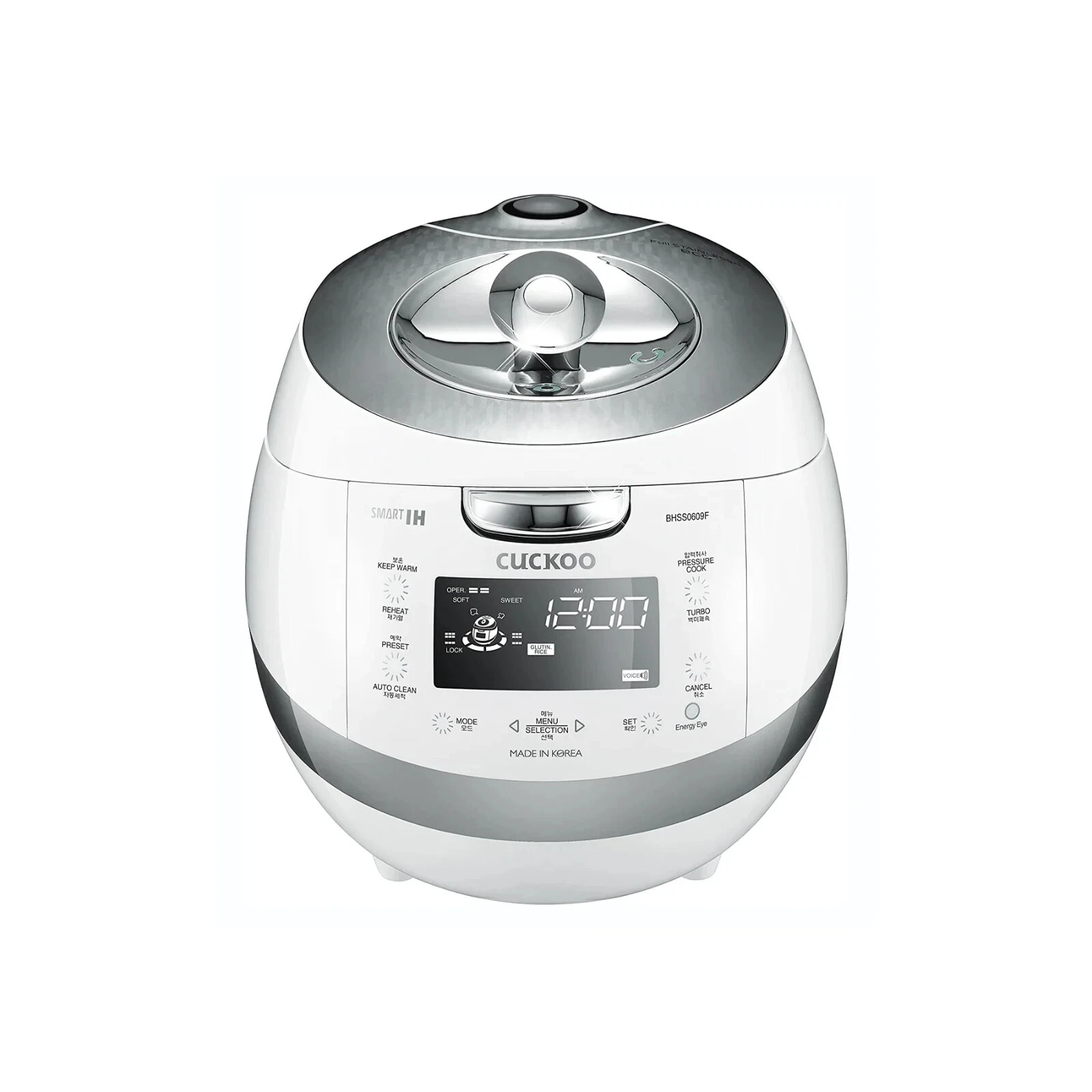 CUCKOO 6-Cup IH Pressure Rice Cooker (CRP-BHSS0609F-C)
Opens in a new window or tab