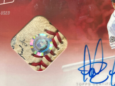 On-Card Auto Ball Relic /10 Fernando Tatis Jr. MLB TOPPS NOW® Card