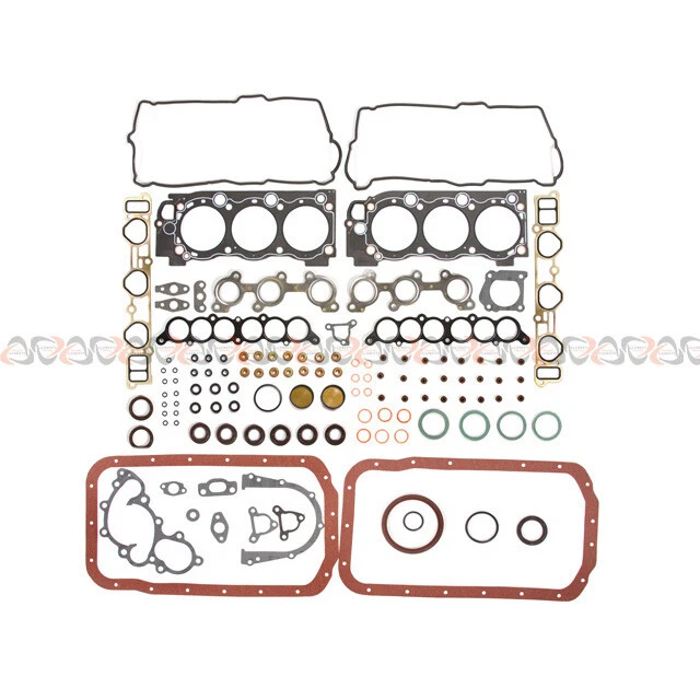 Juego completo de juntas 5VZFE para Toyota Tacoma T100 Tundra 4Runner 95-04 3,4 L DOHC Foto 2 de 4