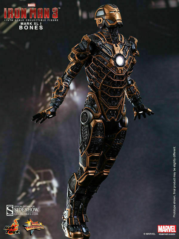 hot toys iron man bones