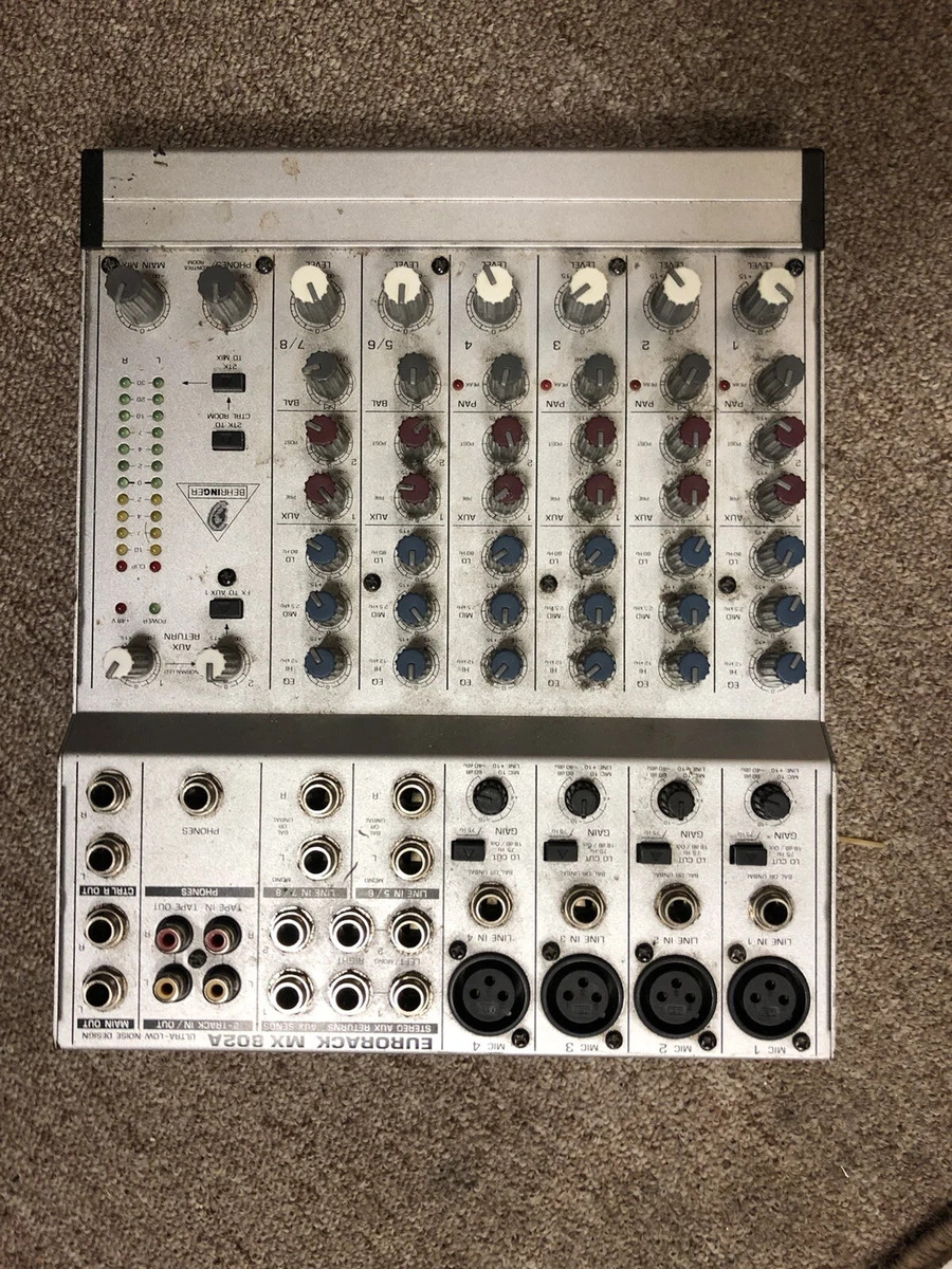 Behringer Eurorack MX802A Channel Audio Mixer 1844638372