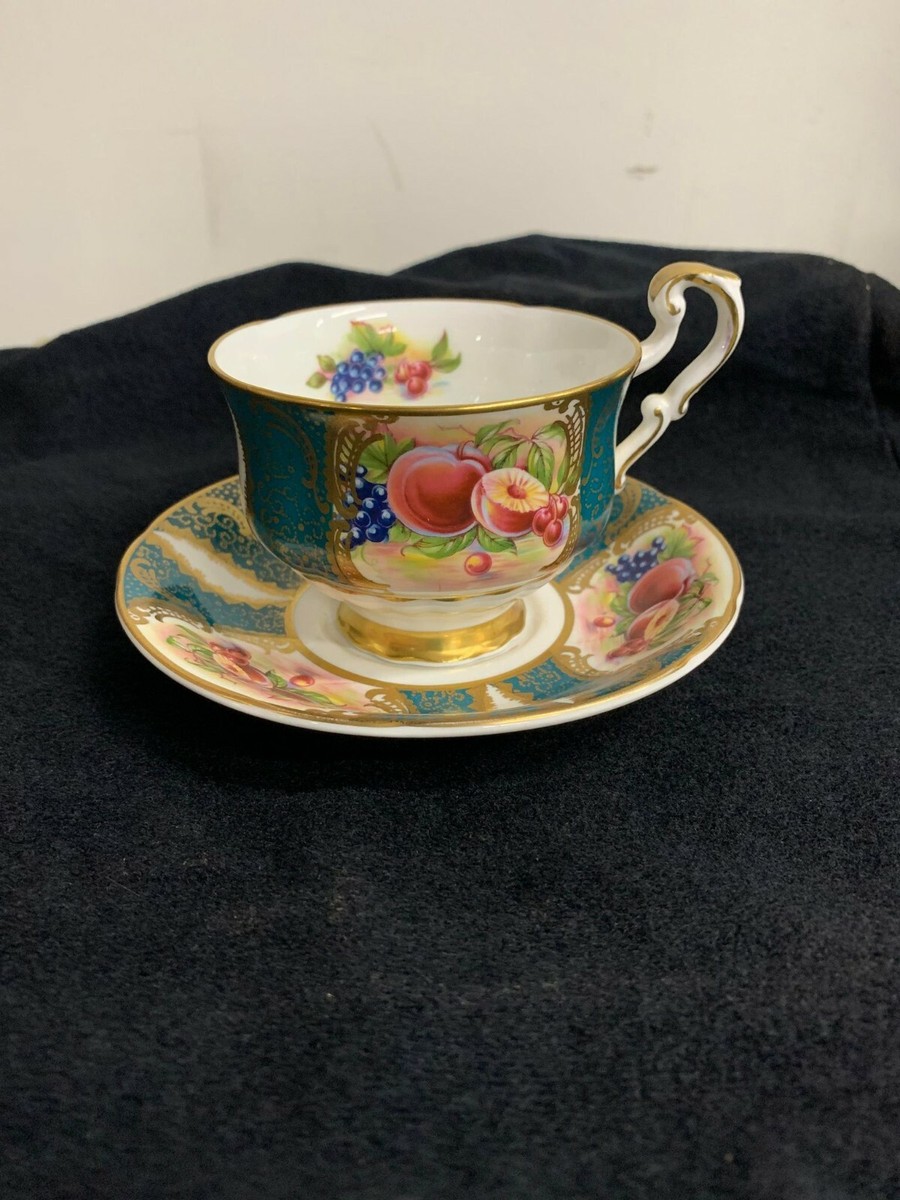 カップ＆ソーサー 英国 PARAGON FINE BONE CHINA Vintage Paragon England Fine Bone China Light Blue Cup