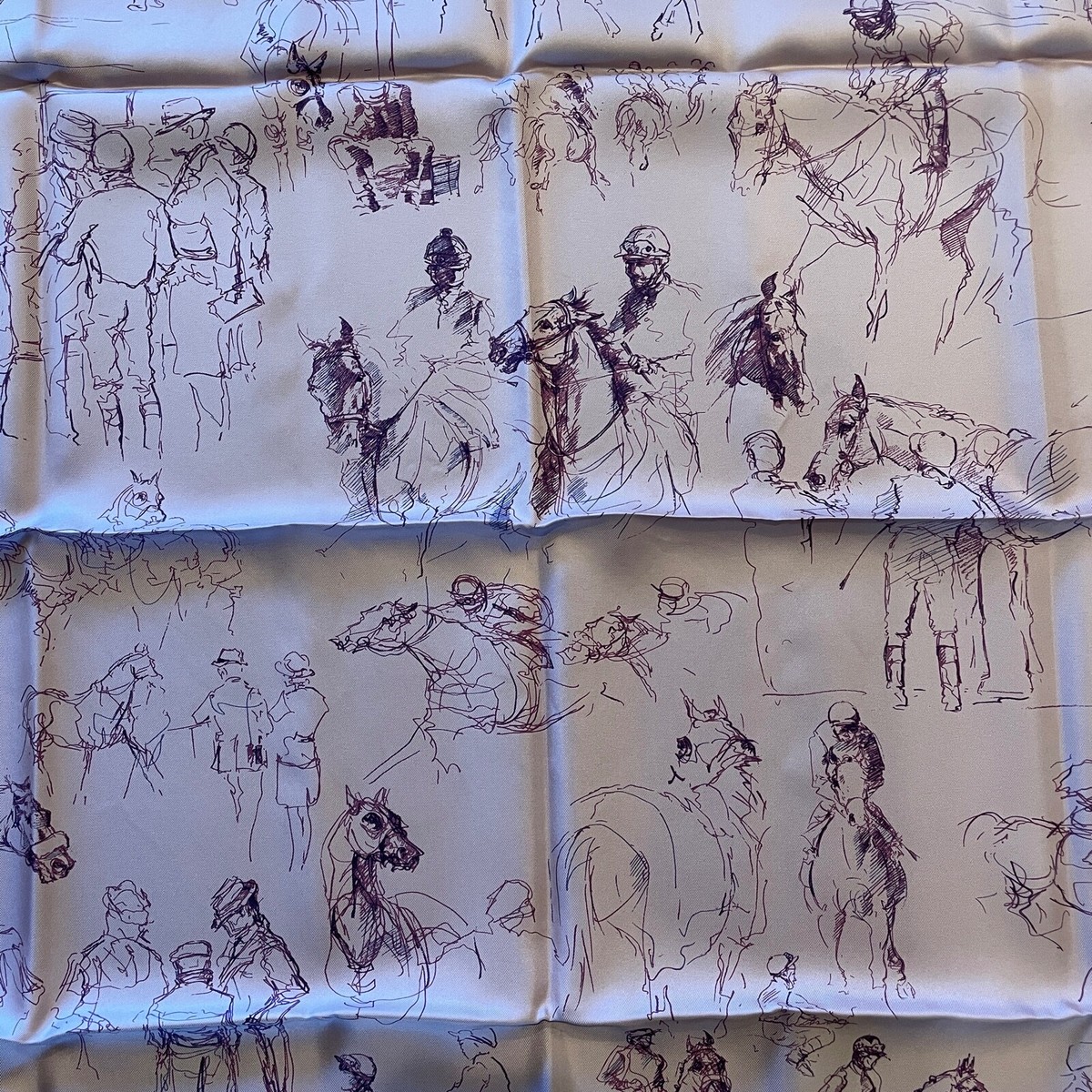 エルメス カレ40x40 Croquins Champs de Courses s-l1200.jpg