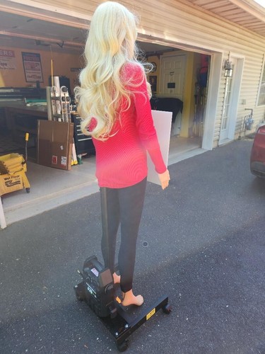Sign Waving Mannequin Portable stand, battery included Sidewalk sign store sign - Picture 4 of 9