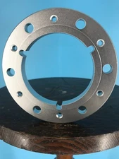 Burlington Recording 1/4"PRECISION Metal Hub for 1/4" 6-Screw Metal Reels Chrome