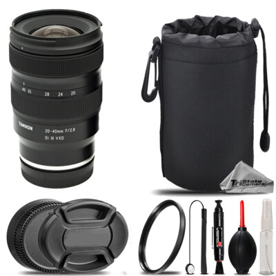 Tamron 20-40mm f/2.8 Di III VXD Lens for Sony E +UV Filter+ Hood +