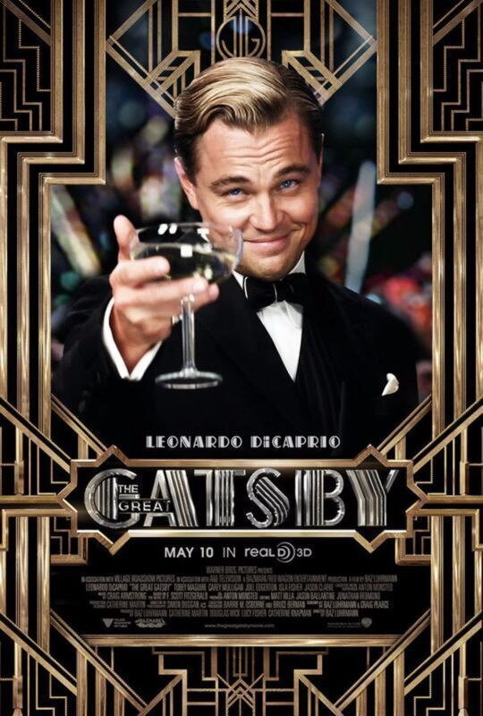 61301 The Great Gatsby Leonardo DiCaprio Wall Decor Print Poster
