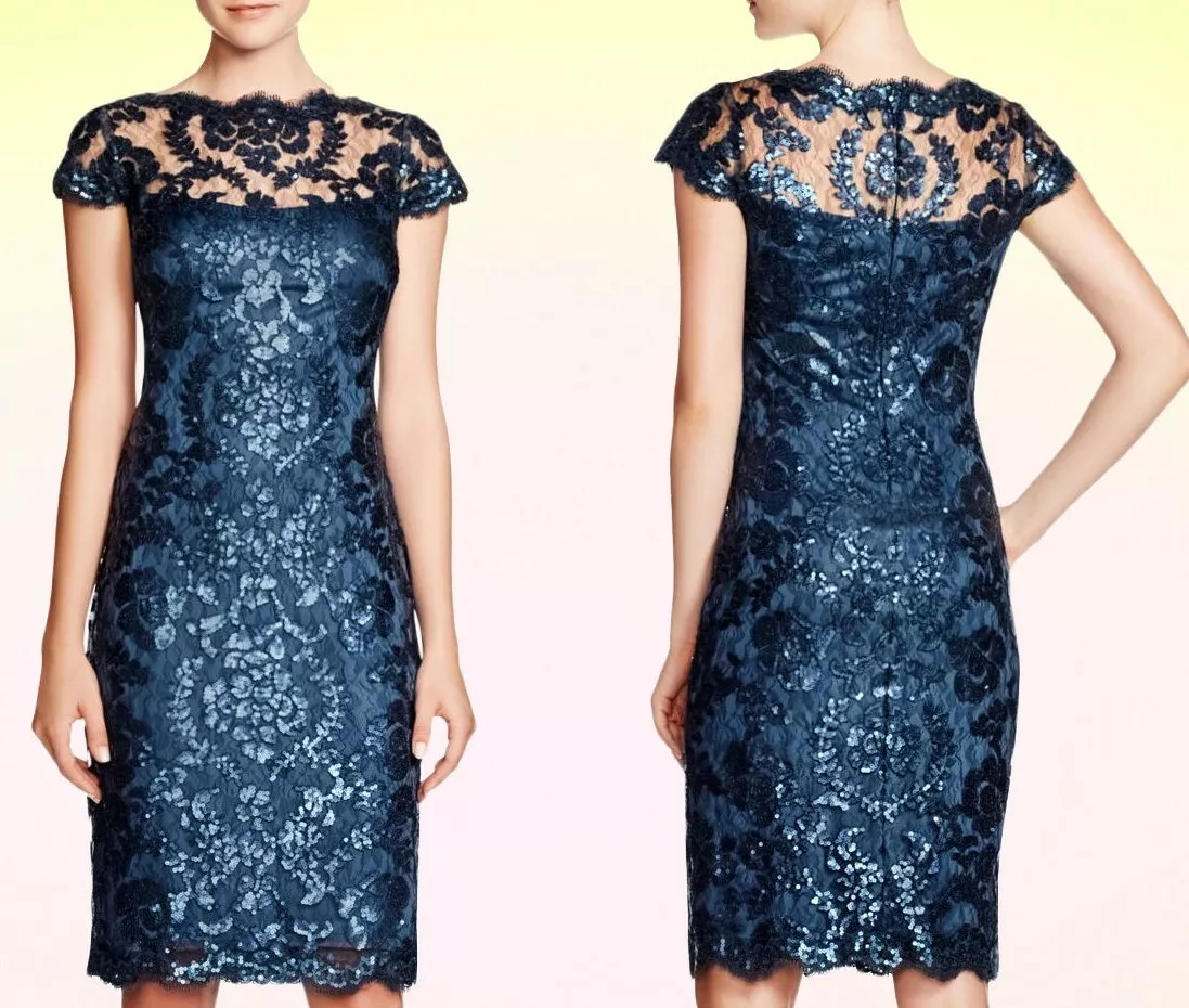 Tadashi shoji illusion clearance dress