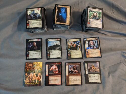 Lord Of The Rings Trading Card Lot 441 Cards 7 Holo 2002-2003 Decipher - Picture 1 of 7