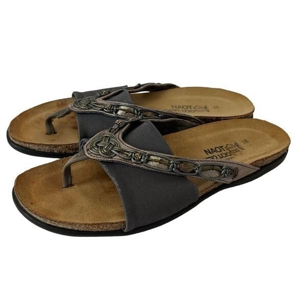 NAOT Jennifer Elegant Flats Sandals Size 38 (7)