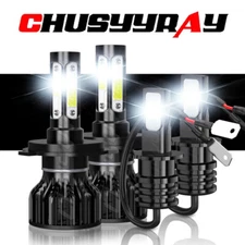 For Nissan Pathfinder 2000-2004 LED Headlight High Low Beam+Fog Light Bulb