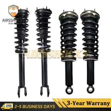 4X Fit Jaguar XF RWD 2009-2015 Front Rear Shock Struts Assembly Without Electric