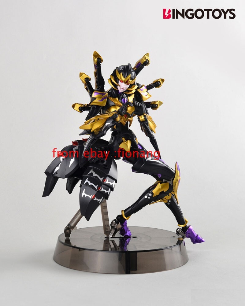 Bingo Toys Spider Girl Black Widow BT-04 Deformation Toy Model IN
