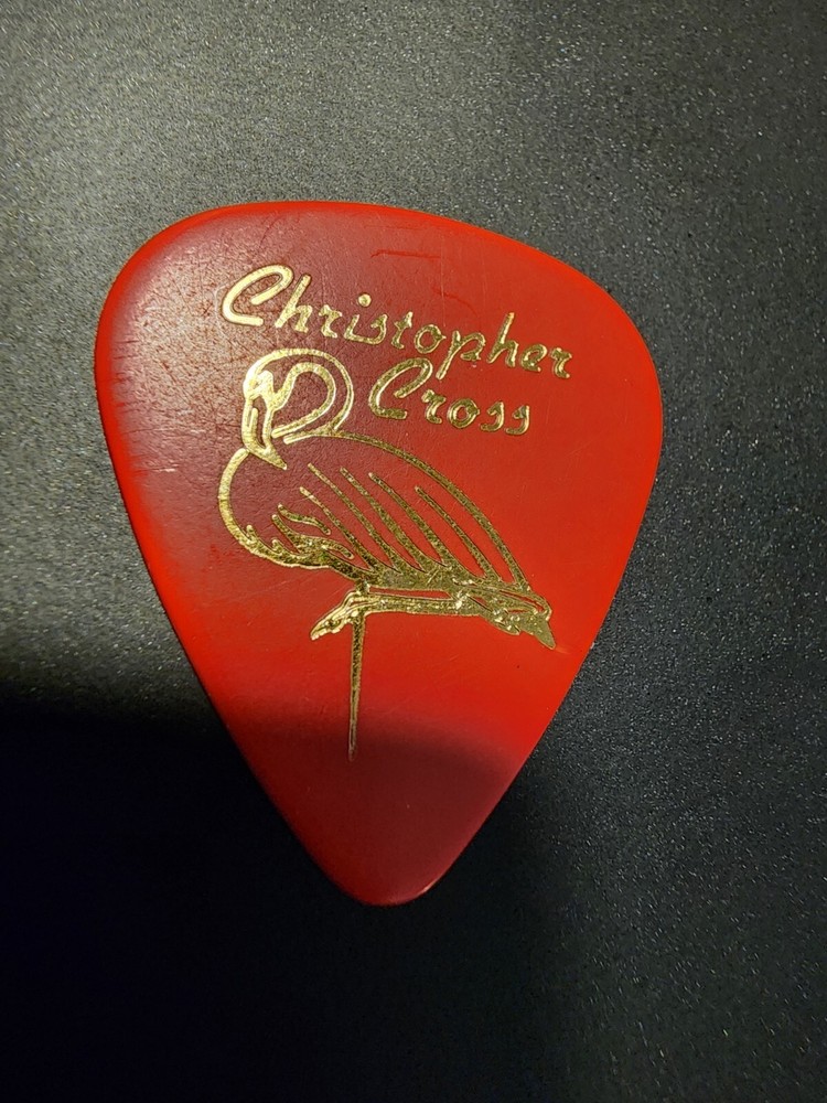 Christopher Cross Flamingo Vintage Tour Guitar Pick