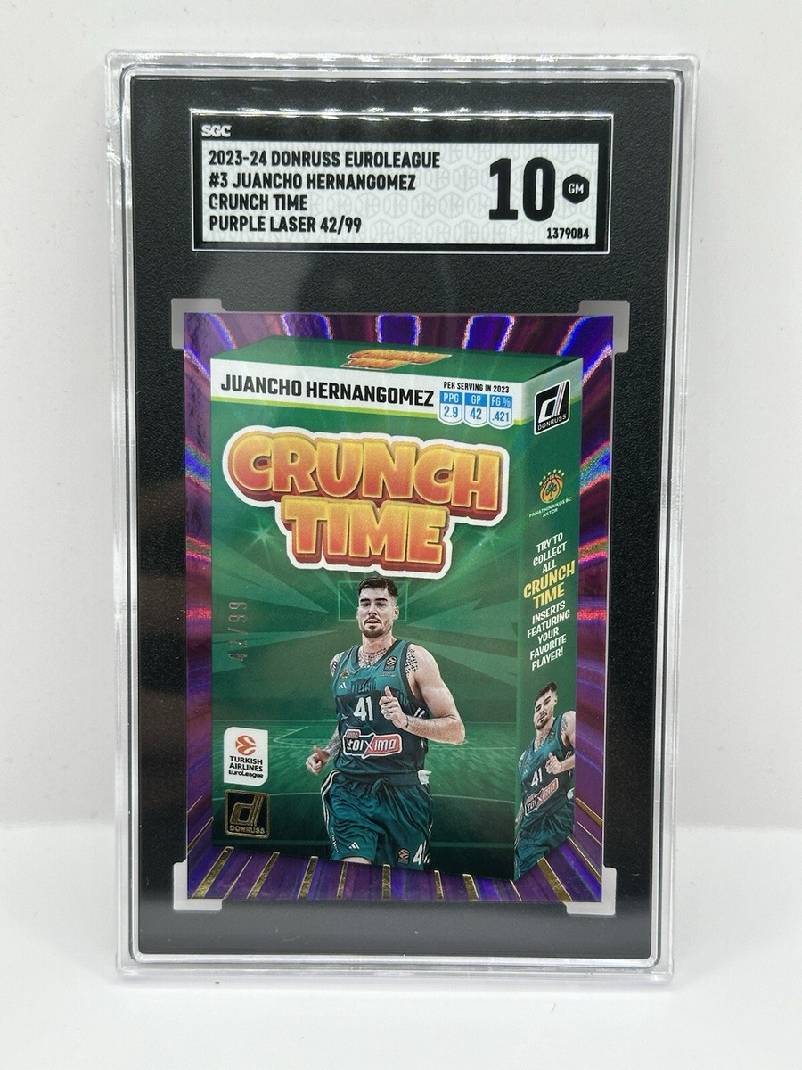 2023-24 Panini Donruss EuroLeague - Crunch Time Juan