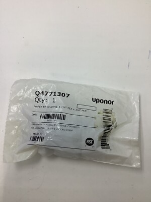 Uponor Genuine OEM Q4771307 ProPex EP Coupling 1-1/4 in X 3/4 in PEX Coupling