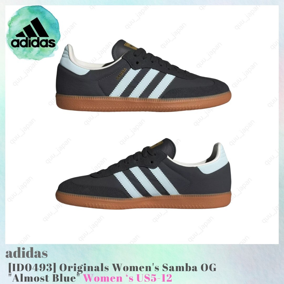 adidas Originals Women's Samba OG Almost Blue ID0493 Women's