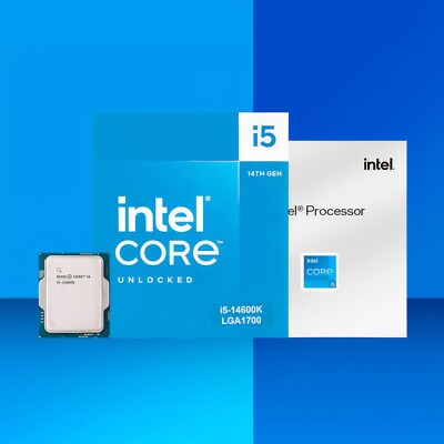 Intel Core i5-14600K 3.5GHz 14-Core 20-Thread CPU (BX8071514600K