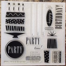 Close to my Heart It's Your Day Acrylic Stamp Set D1352 