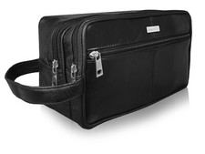 CLEARANCE SALE Toiletry Wash Bag Toiletries Leather Washbag Shower Bathroom Gym