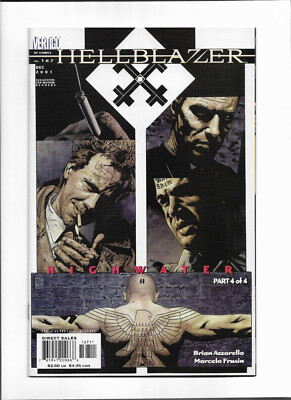 HELLBLAZER #167A VOL1 1988 DC BACK ISSUE BRADSTREET - AZZARELLO - FRUSIN