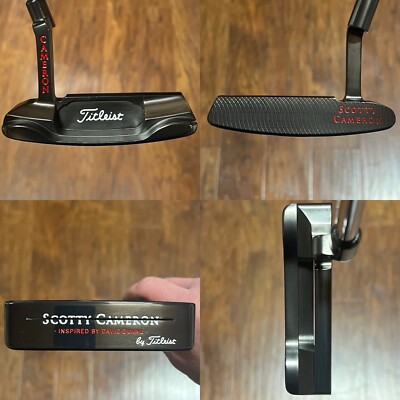 Scotty Cameron Inspired By David Duval Limited Putter W/ HC - MINT - Xtreme Dark