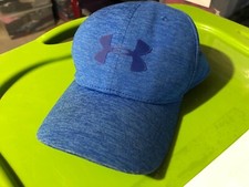 Boys Youth M 4-6 Years Under Armour Blue Hat Cap Baseball Heather