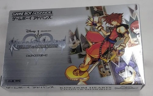 Kingdom Hearts Chain of Memories Game Boy Advance GBA Square Enix Japan