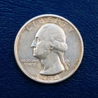 1934 Medium Motto Washington Silver Quarter, XF Condition, Some Luster F24